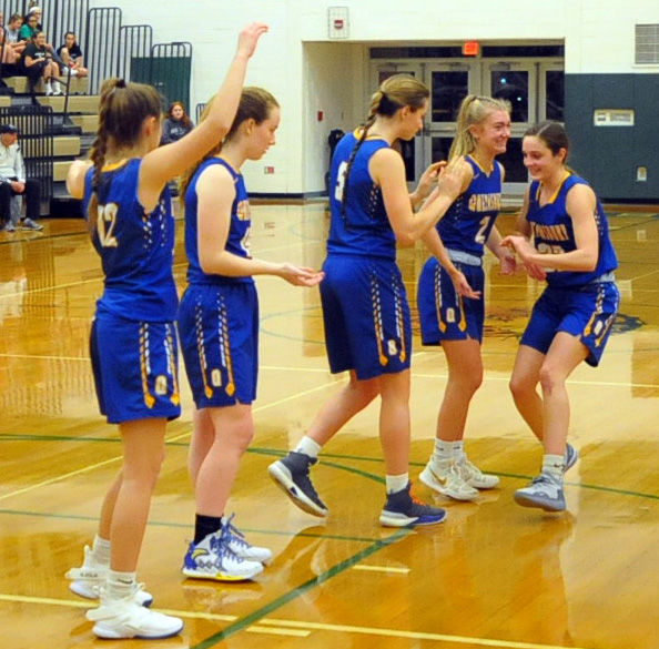Girls basketball: Queensbury at Hudson Falls